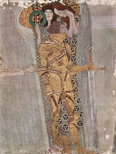 Le Frise Beethoven, peinture murale dans la Maison de la Sécession à Vienne - Gustav Klimt